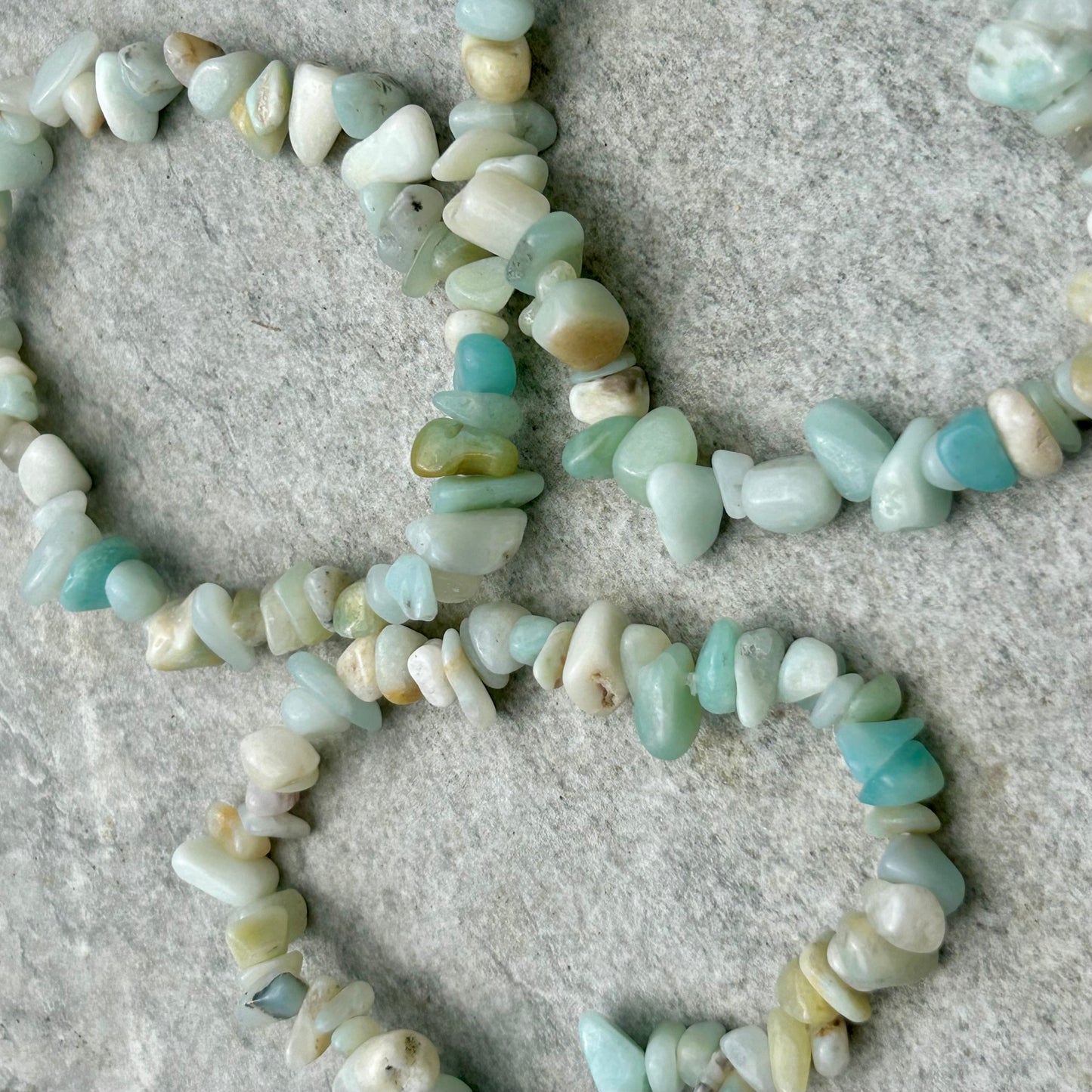 Amazonite Chipped Bracelets