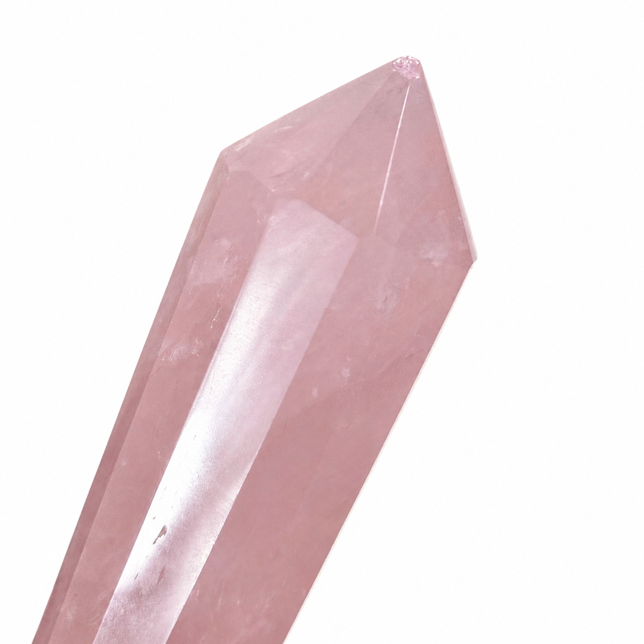 Rose Quartz DT - Chipped Point