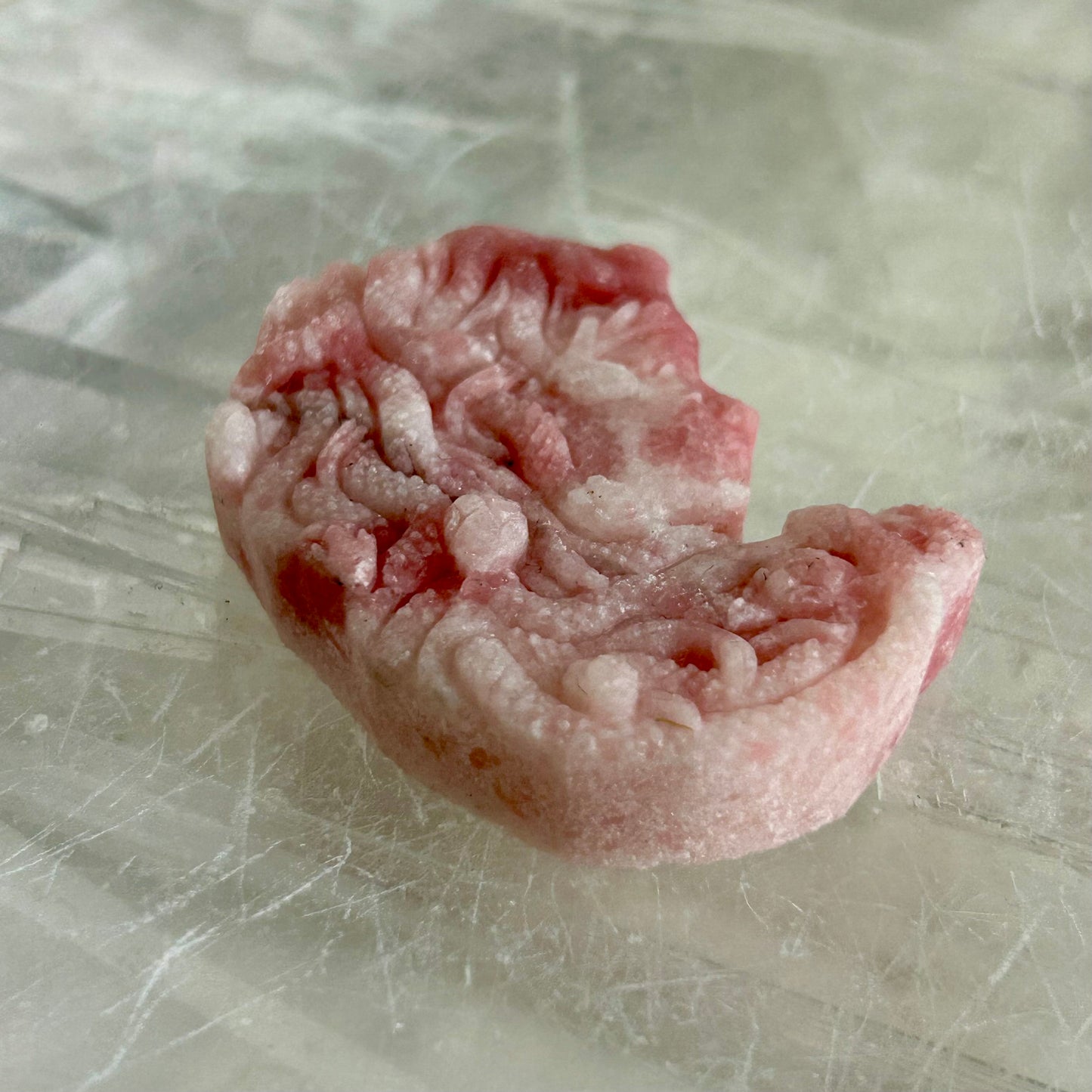 Pink Opal Medusa Heads