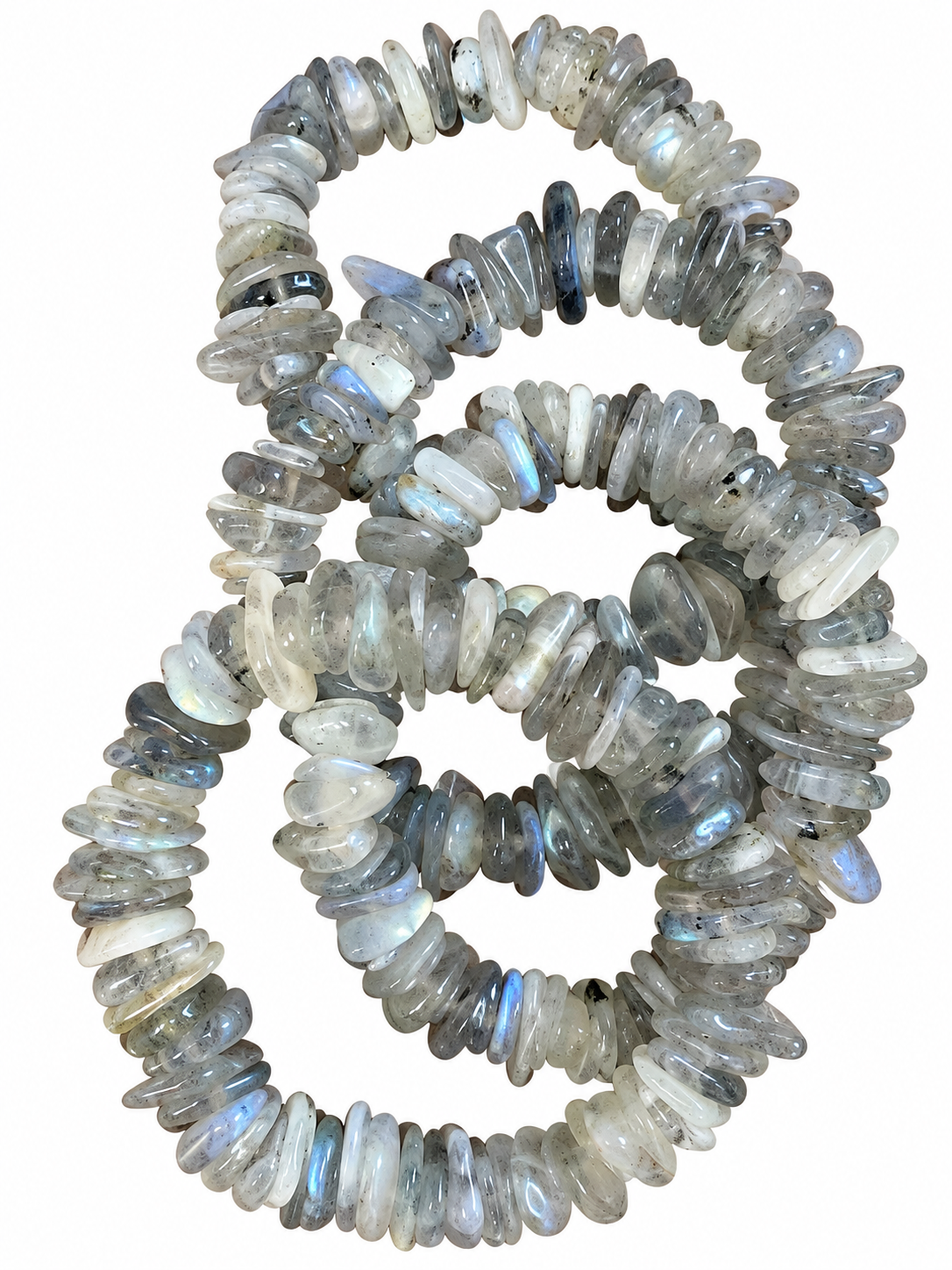 Labradorite 12 mm Chip Bracelet