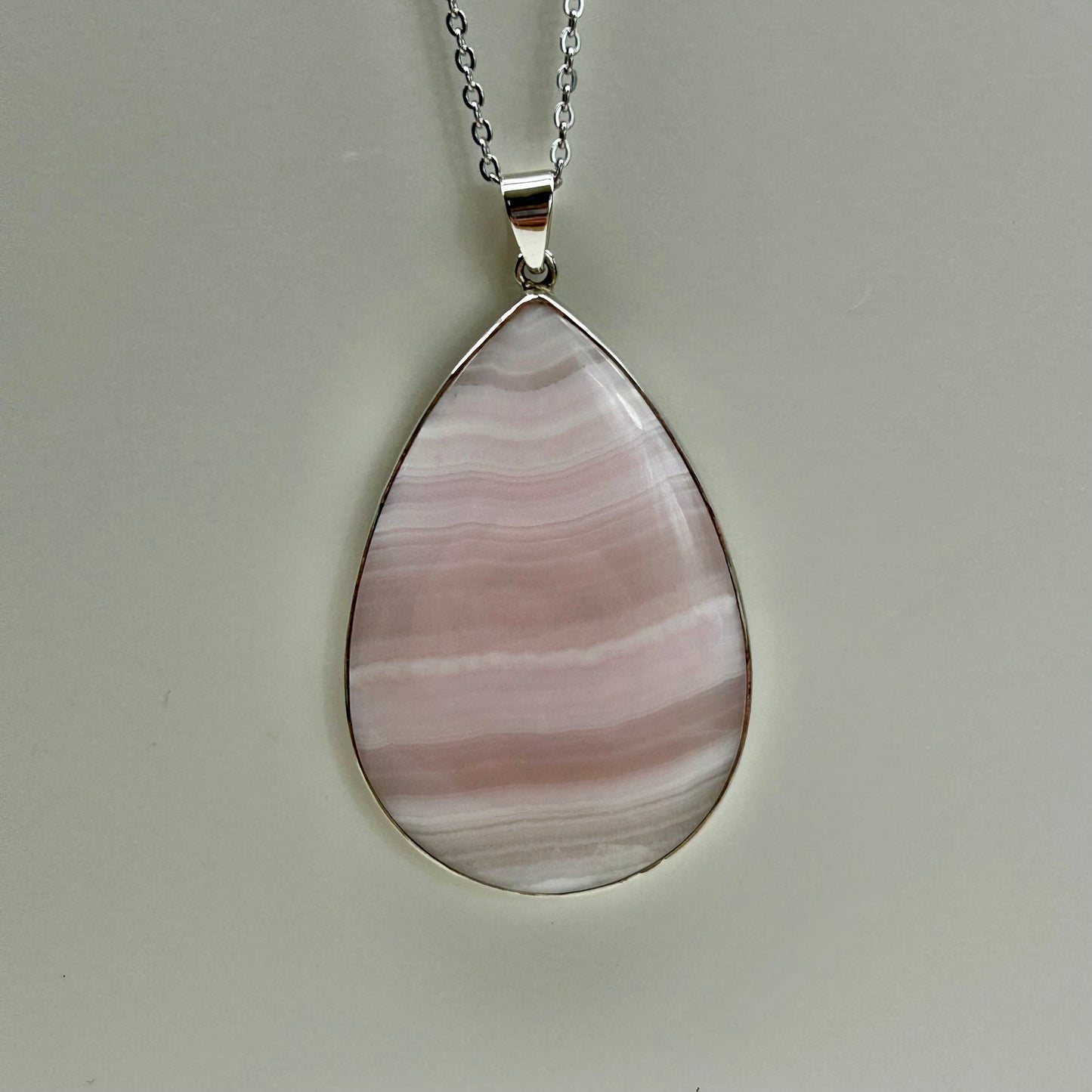 Pink Calcite Necklace