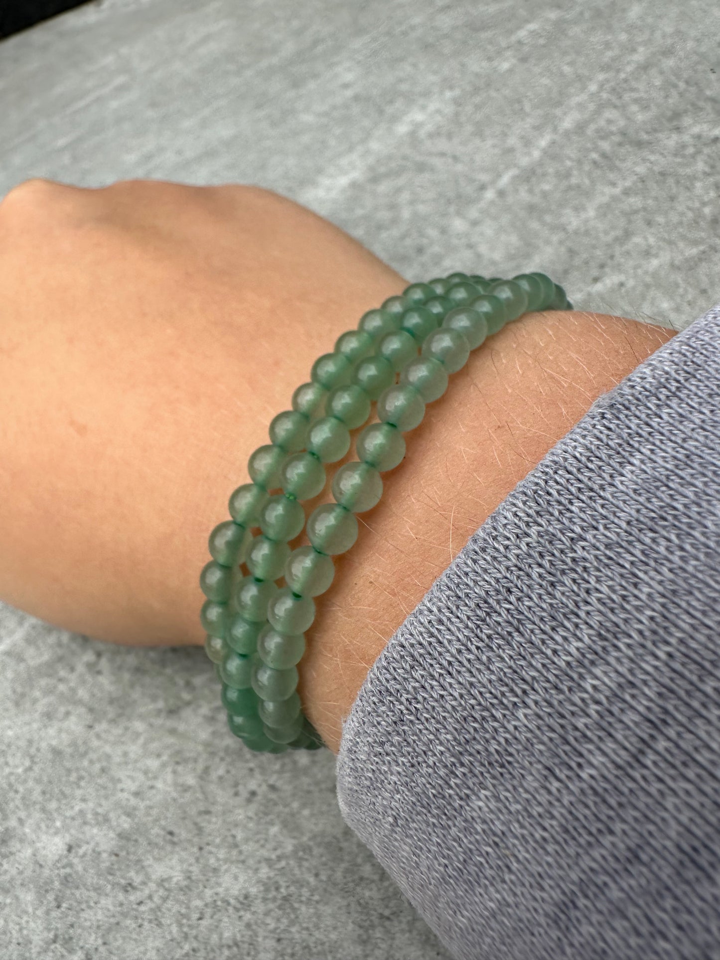 Adventurine 4mm Bracelets