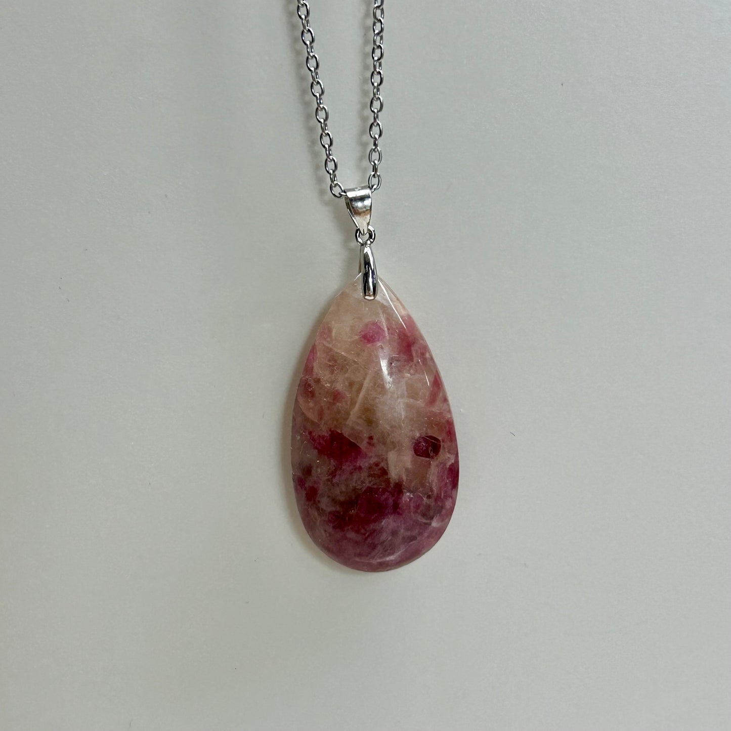Pink Tourmaline Necklace