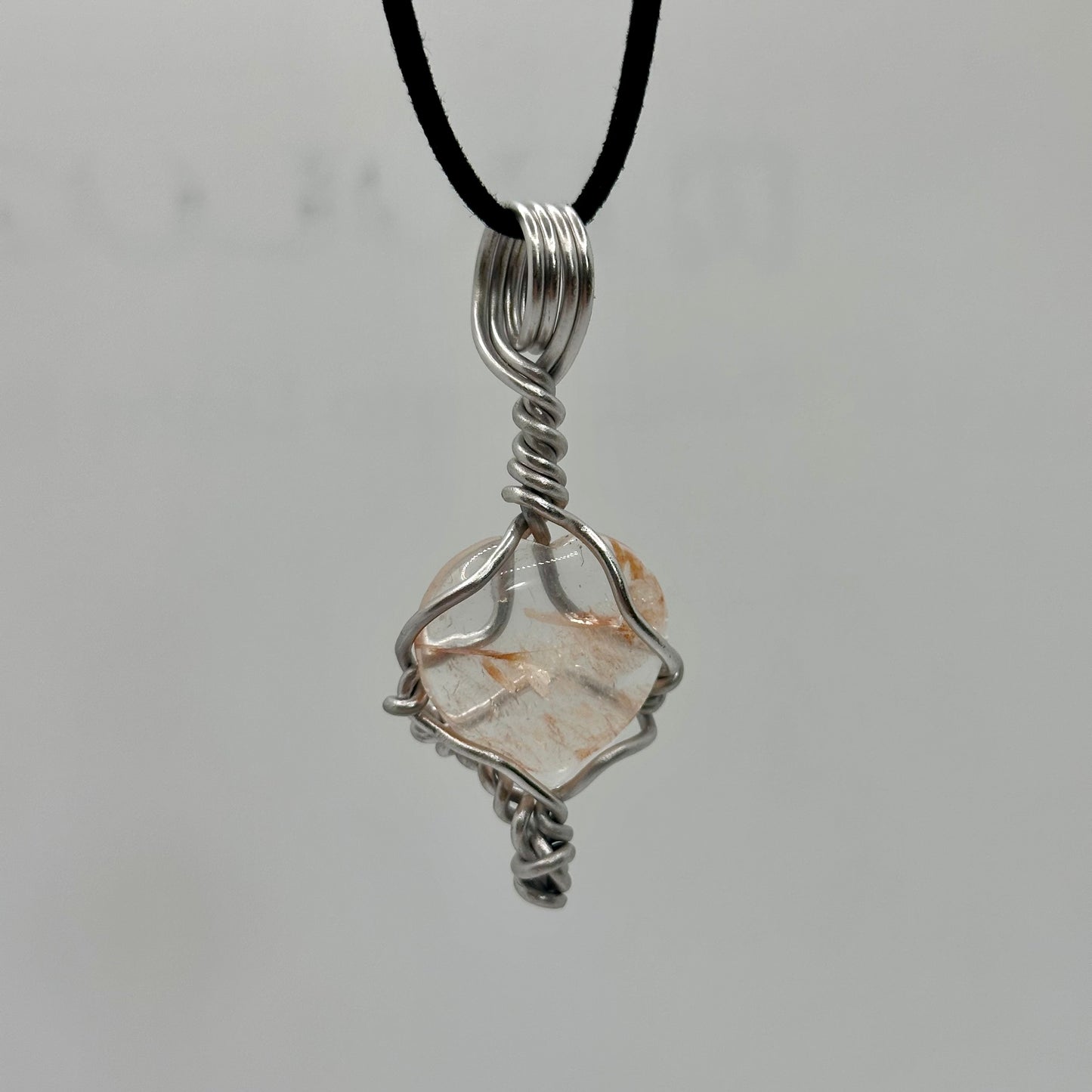 Lee’s Makes Fire Quartz Pendant