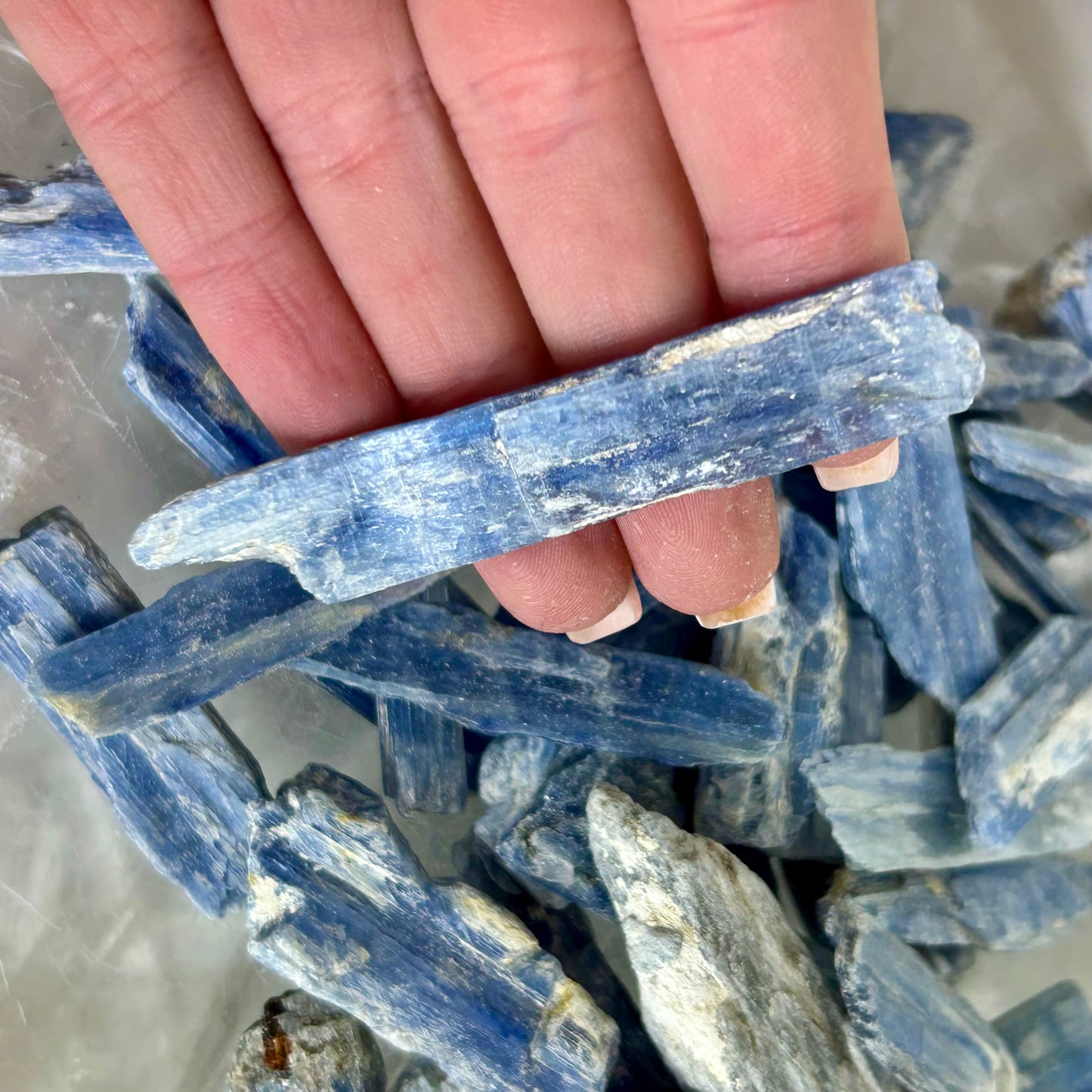 Blue Kyanite Raw Blades