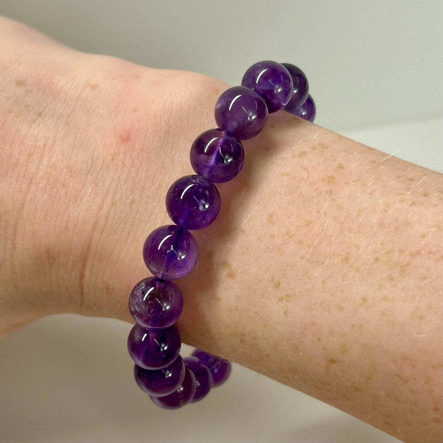 Amethyst 10mm Bracelet