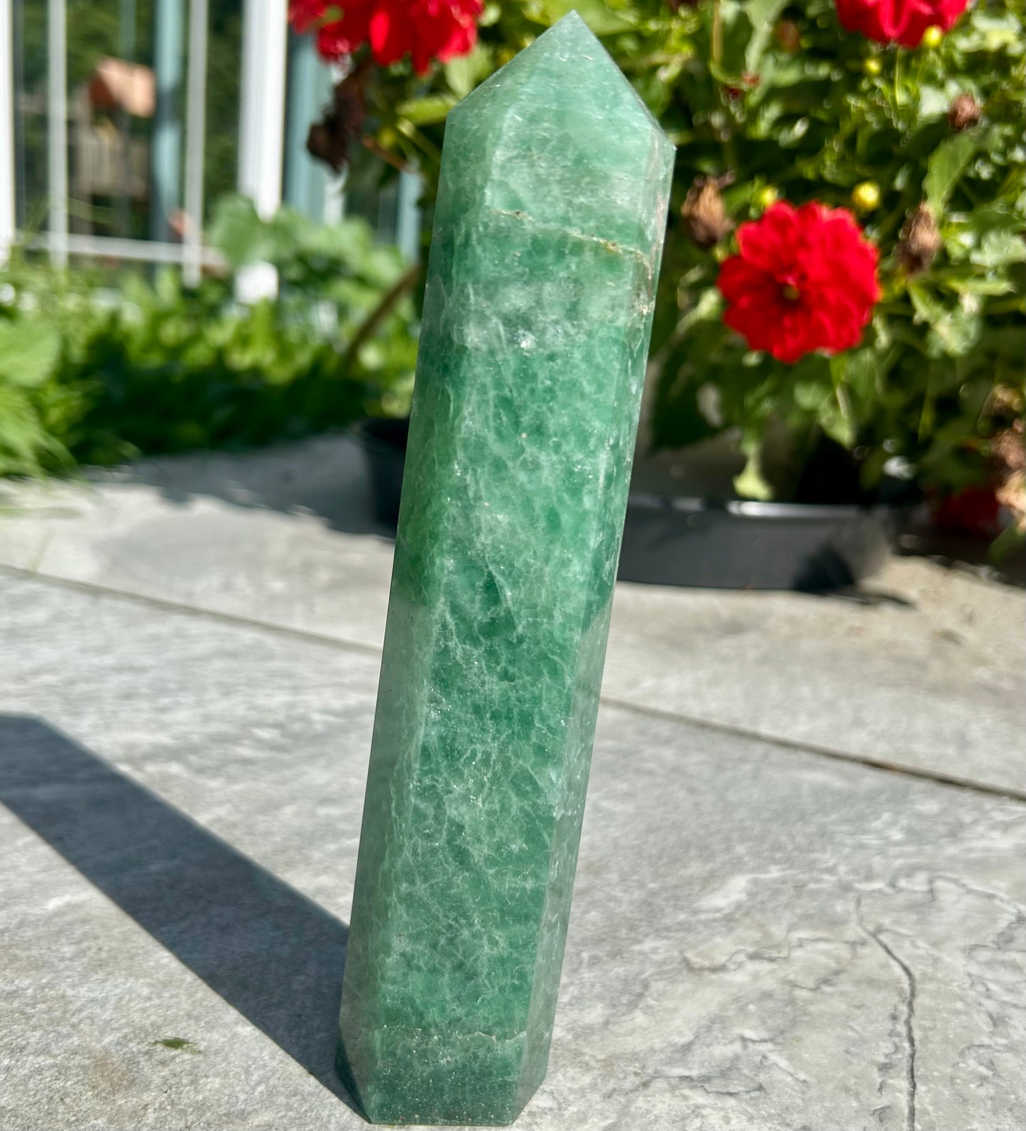 Green Fluorite Tower High grade
