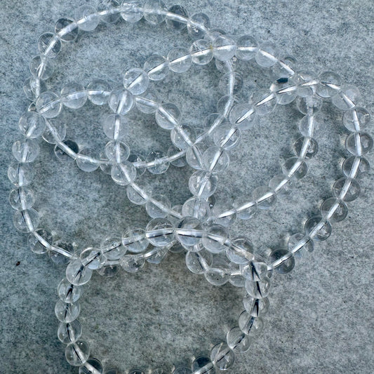 Clear Quartz 8mm Bracelet