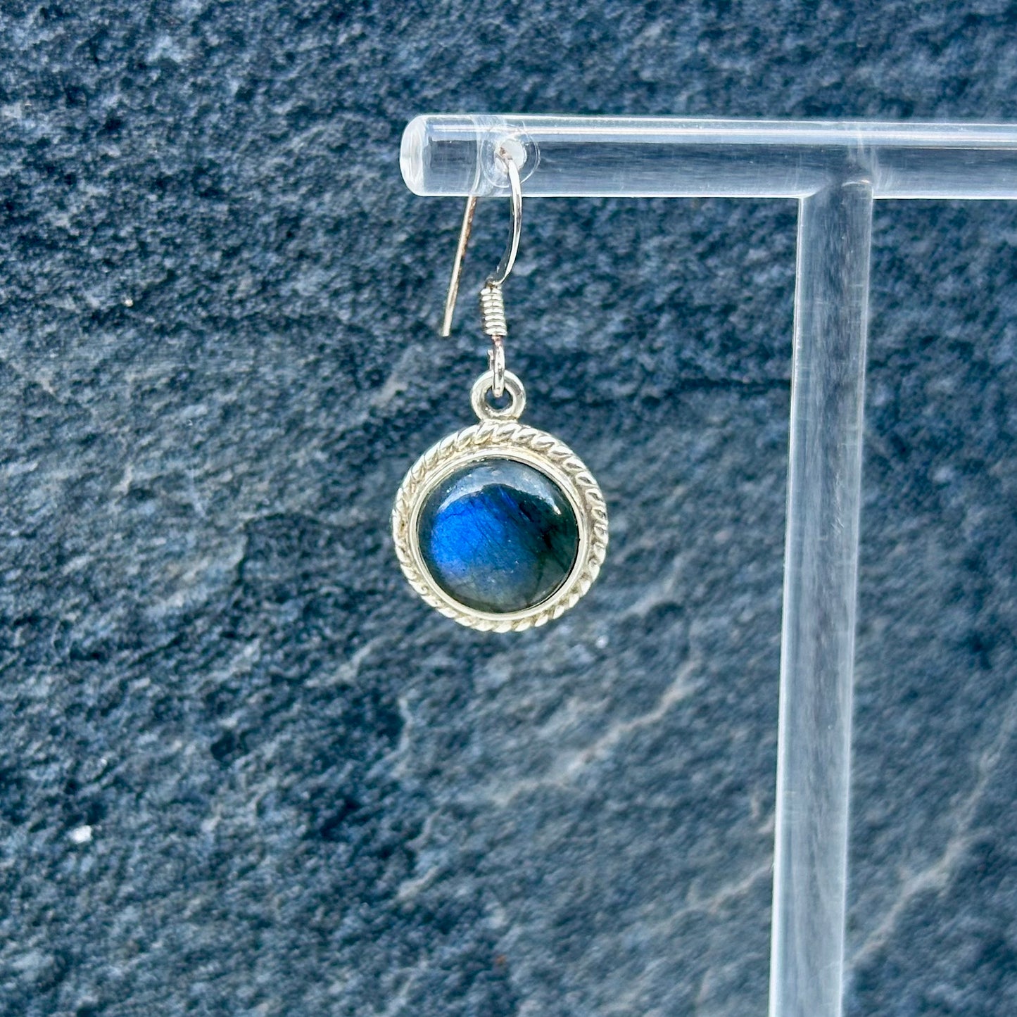 Labradorite 925 Earring
