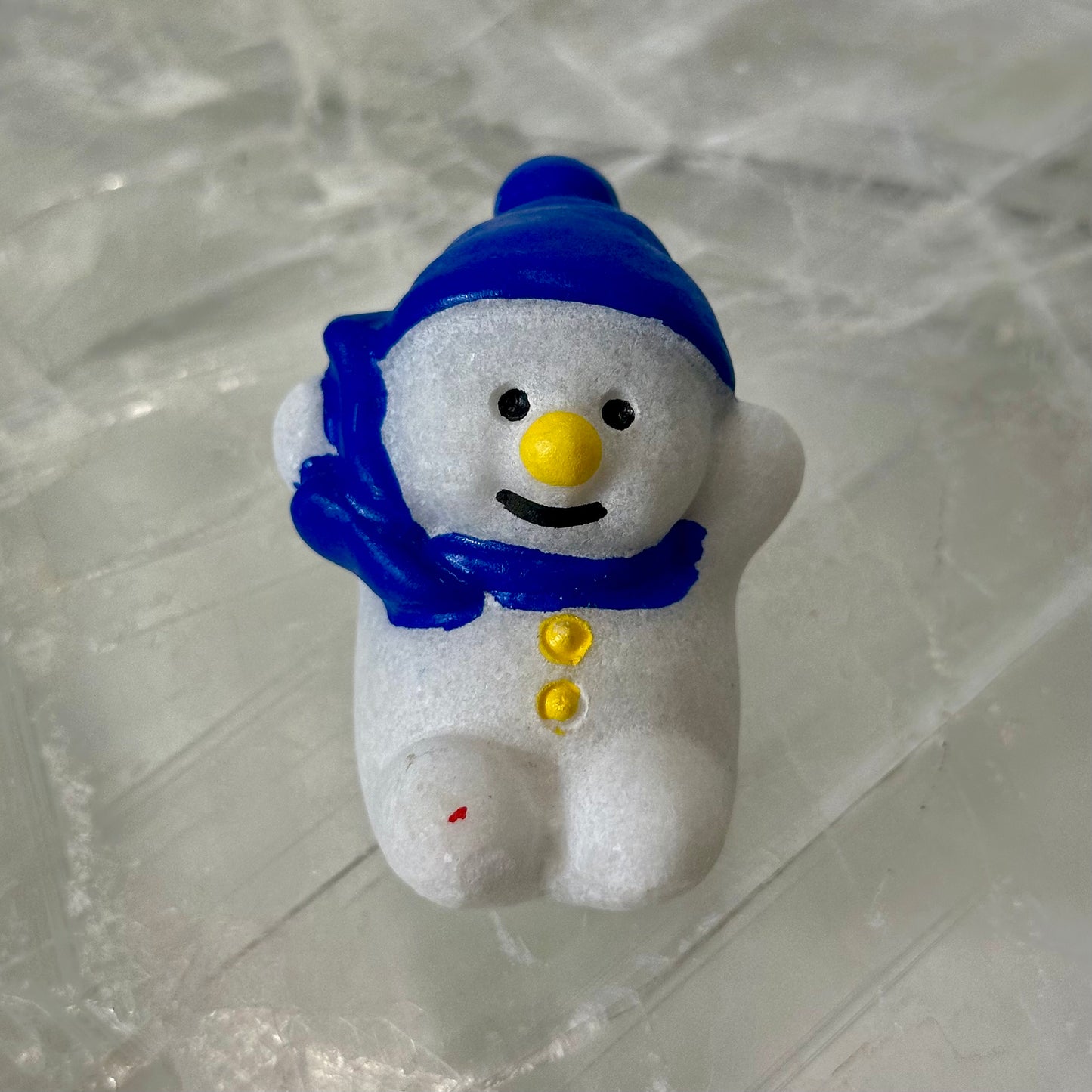 White Calcite Snow Man