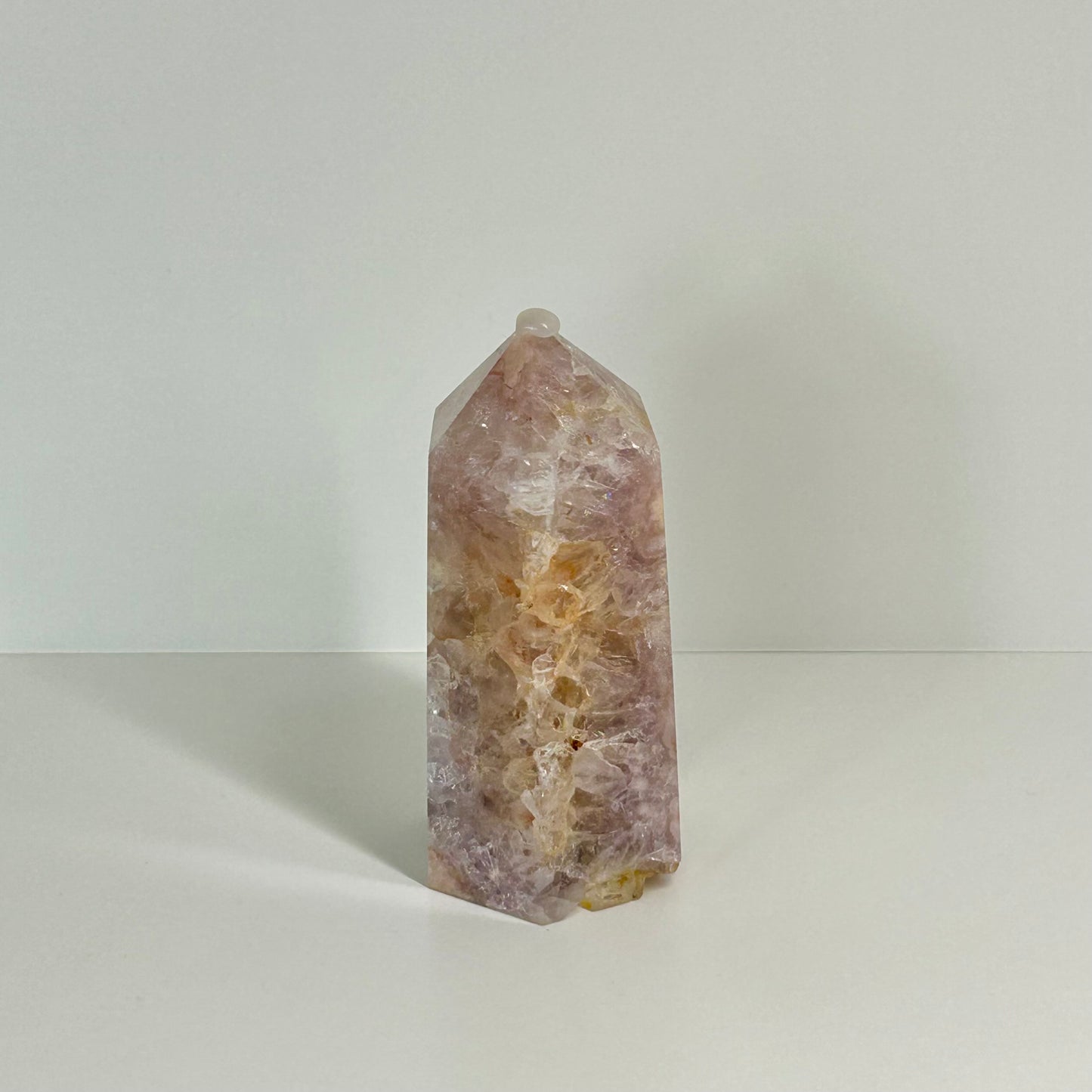 Pink Amethyst & Flower Agate