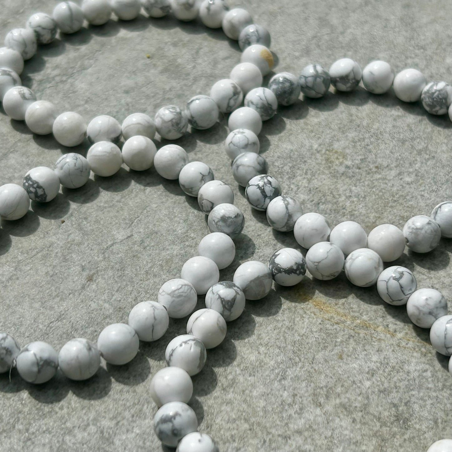 Howlite 8mm Bracelet