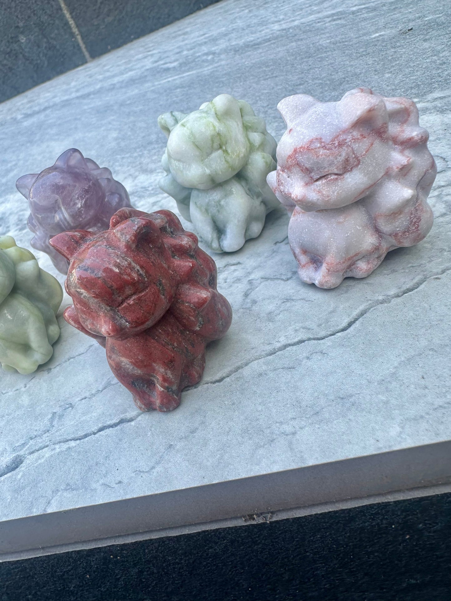 Nine Tail Foxes Carvings
