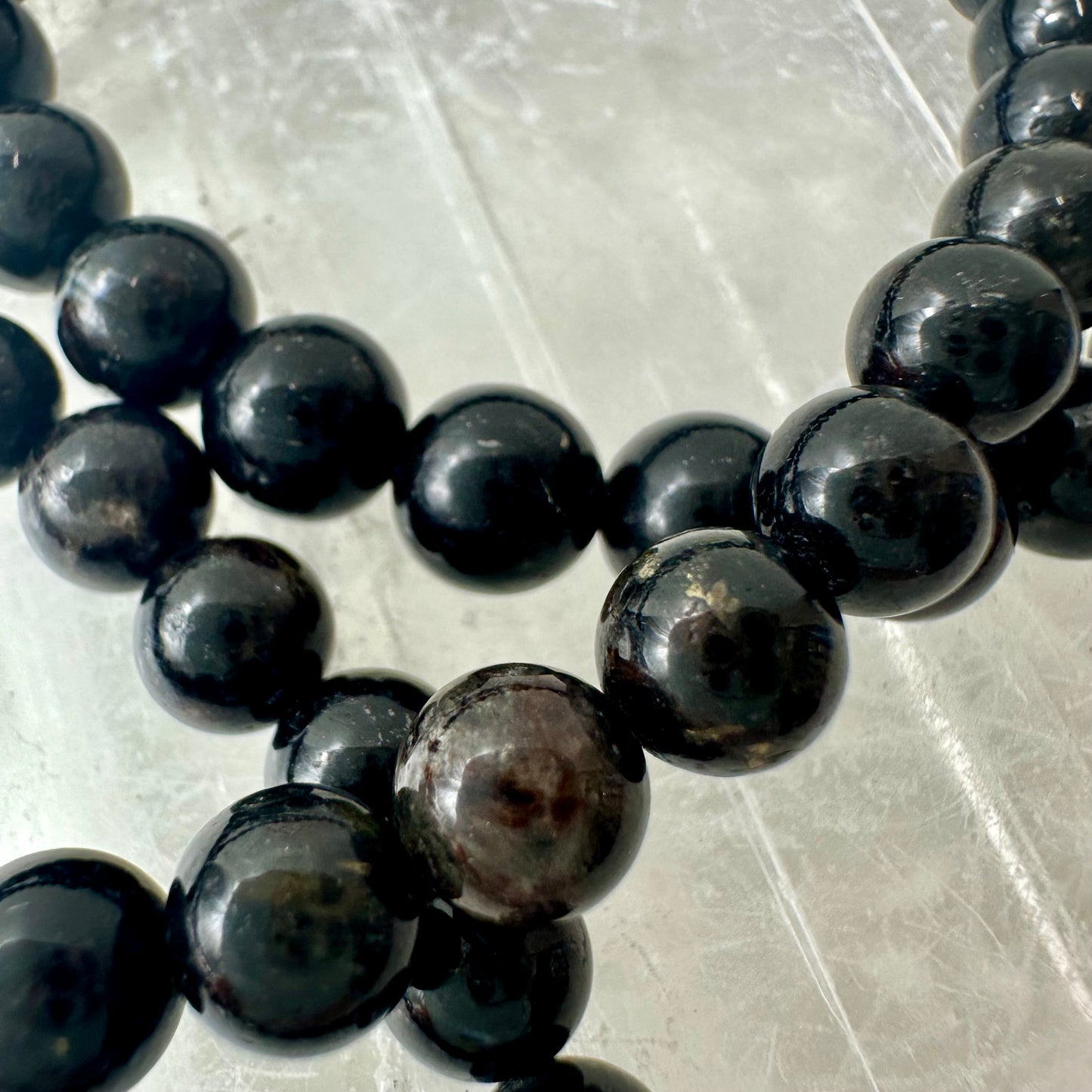 Arfvedsonite 6mm Bracelet