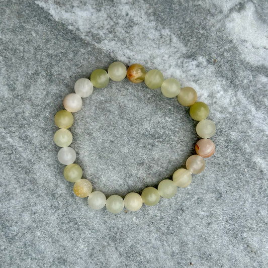 African Jade Bracelet 8mm