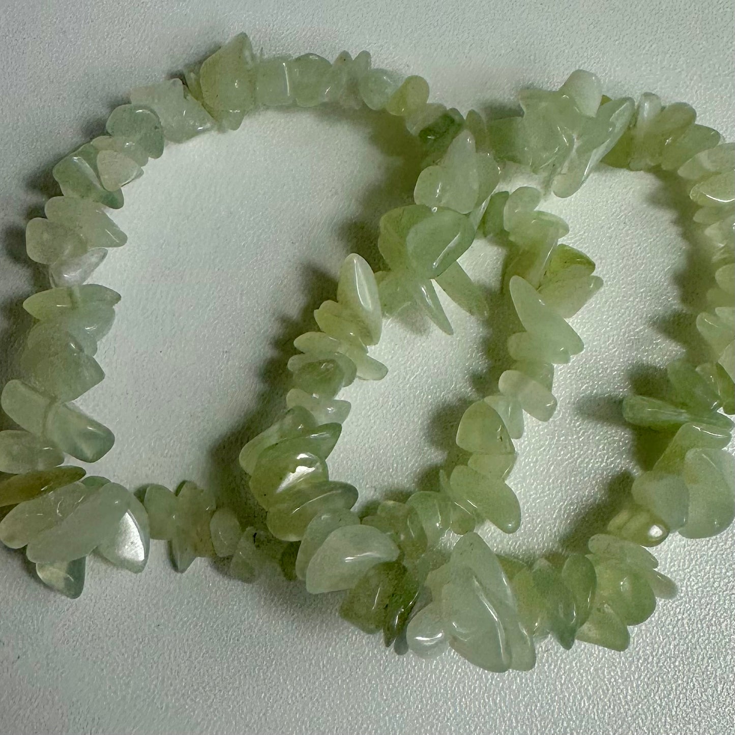 Jade Chipped Bracelets