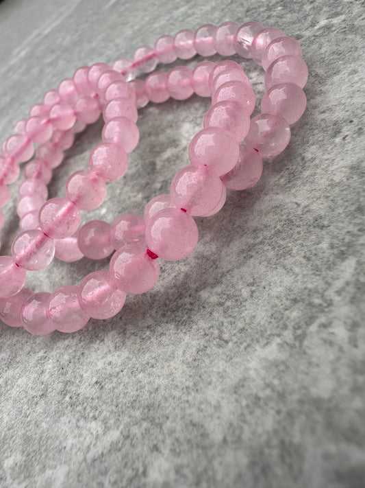 Rose Quartz 6mm Bracelets