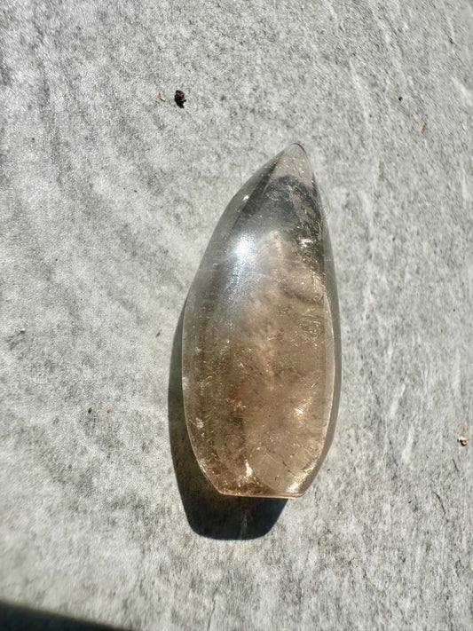 Golden rutile flames