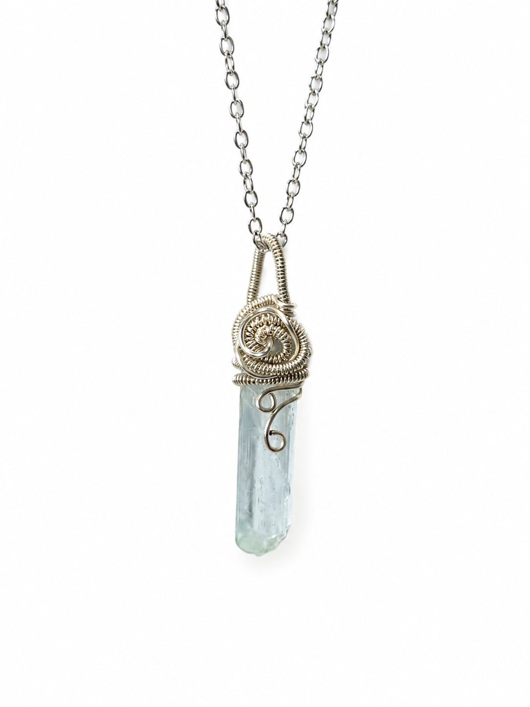 High Grade Aquamarine Pendant