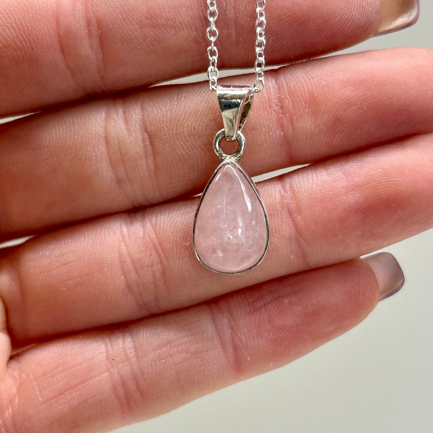 Pink Morganite Necklace