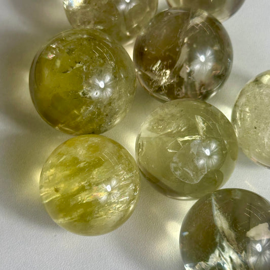 Mini Citrine Sphere