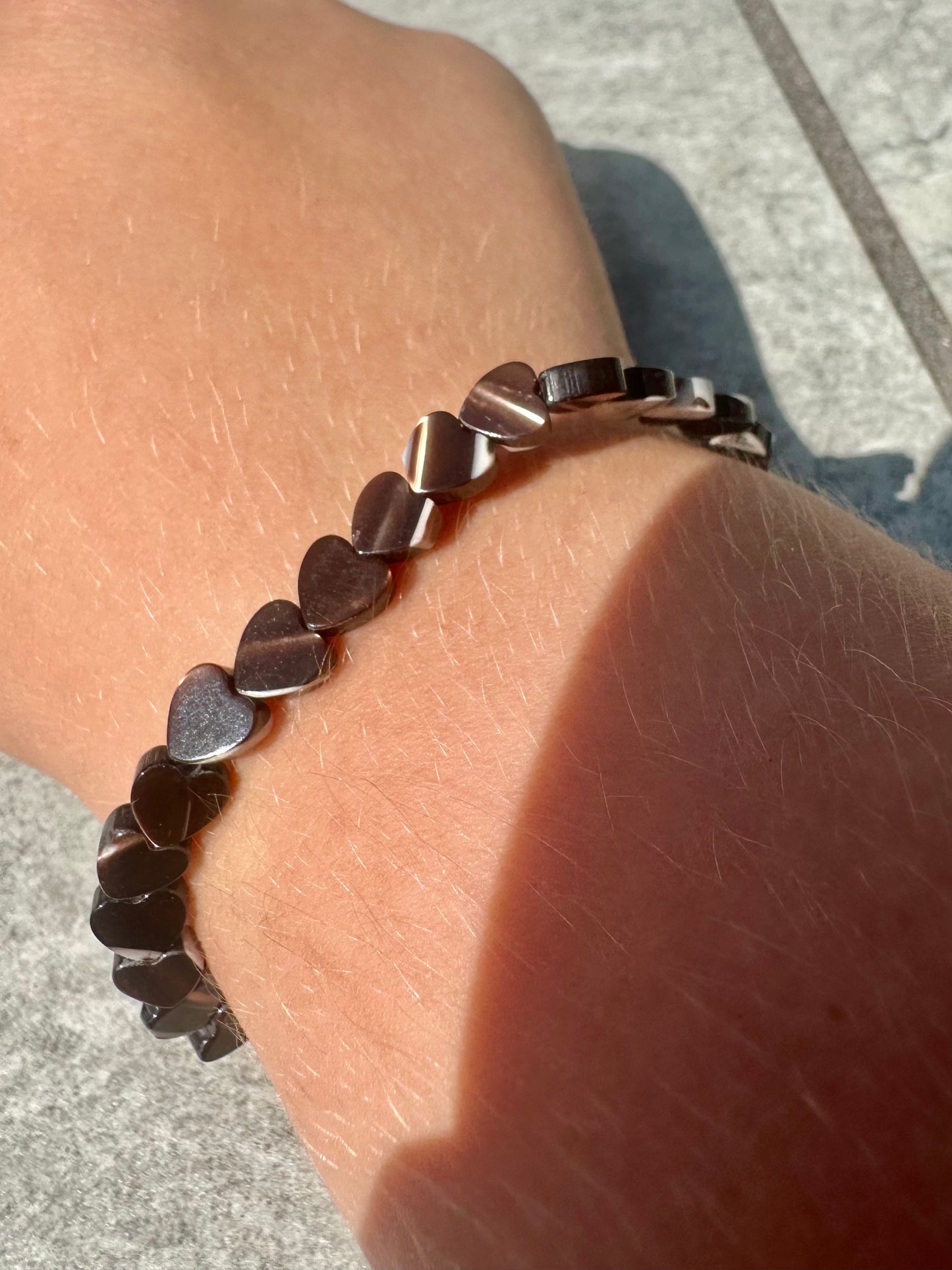 Chocolate Shell hearts Bracelet’s
