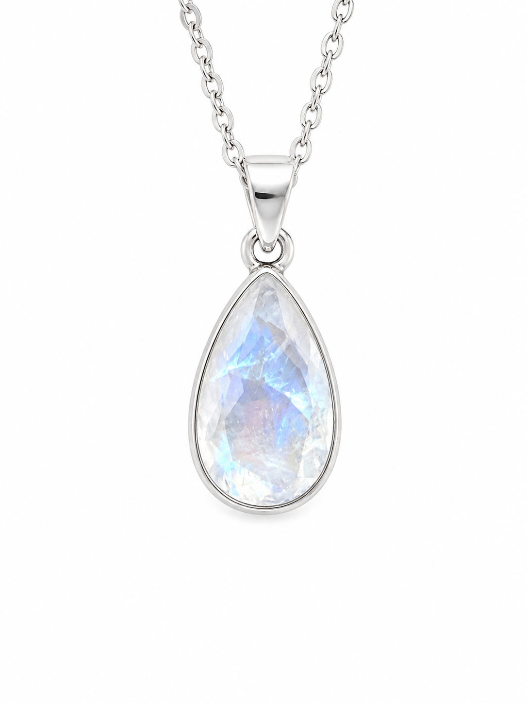 Moonstone 925 Sterling Silver Necklaces