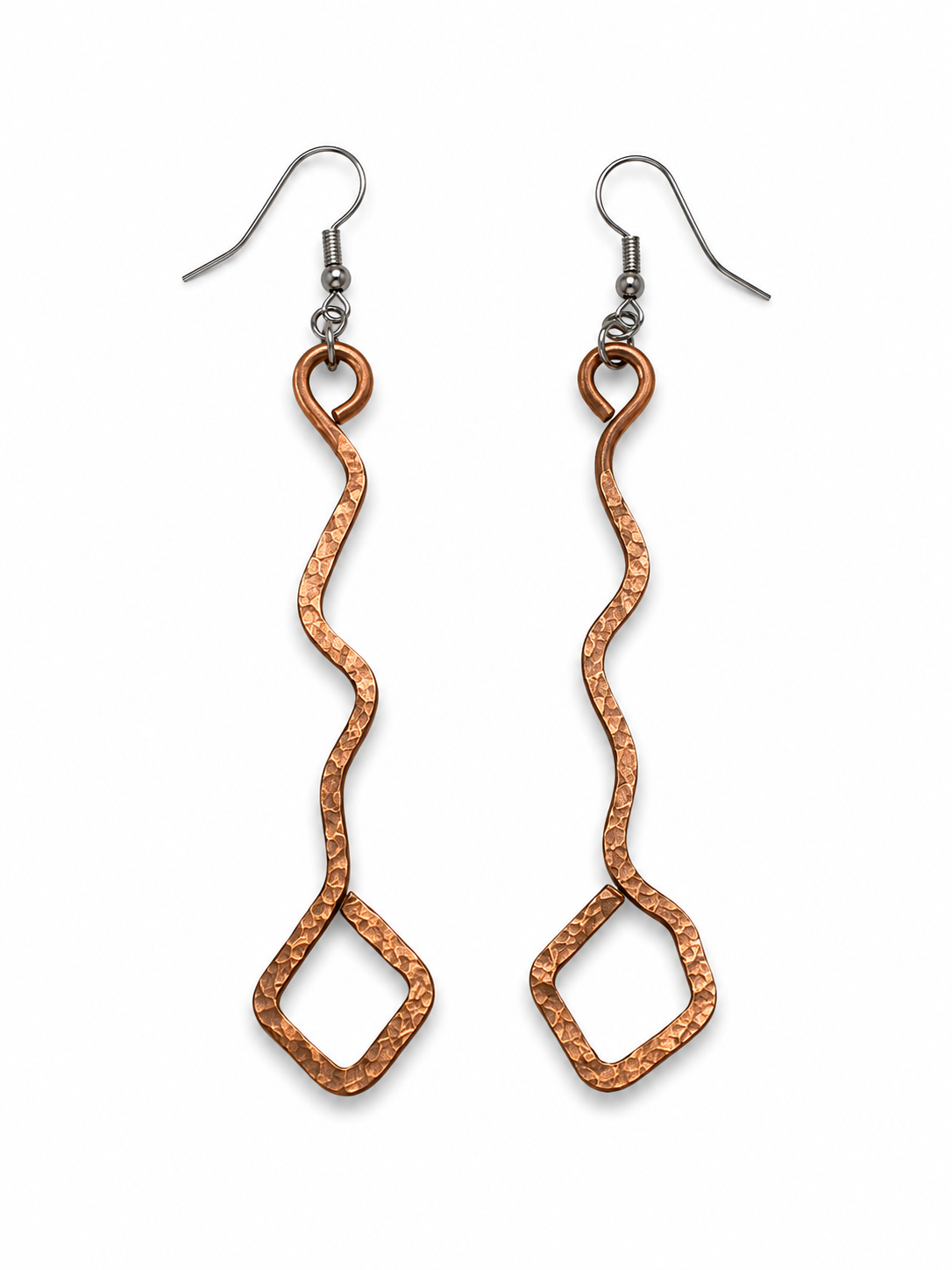 Copper Earrings Handmade