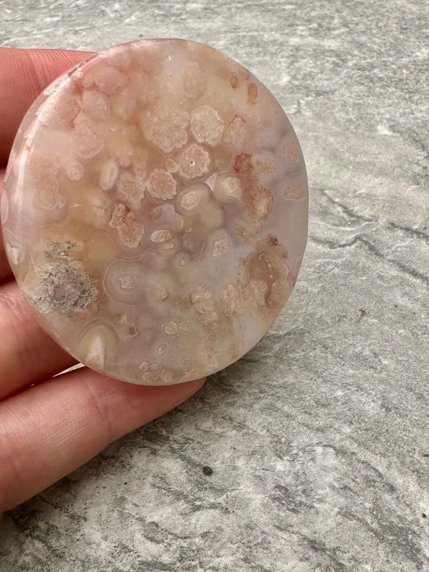 Flower agate
