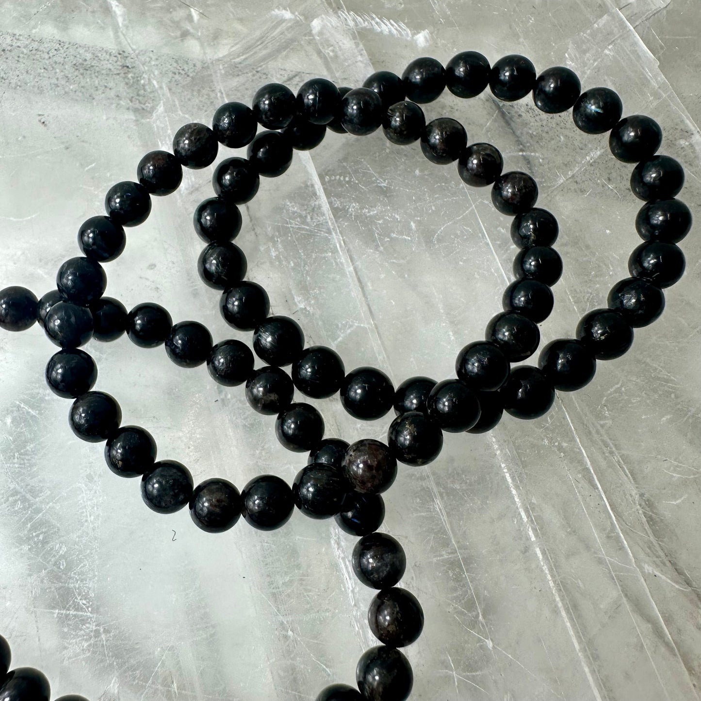 Arfvedsonite 6mm Bracelet