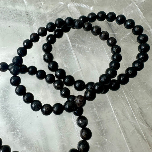 Arfvedsonite 6mm Bracelet