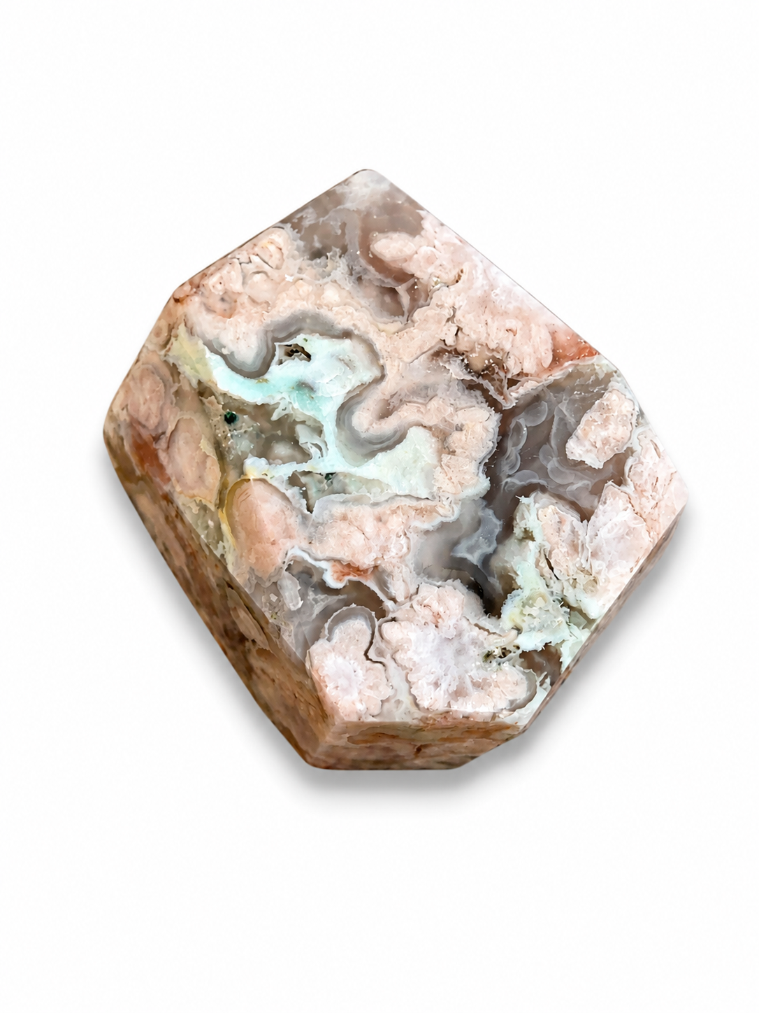 Flower Agate Free Forms