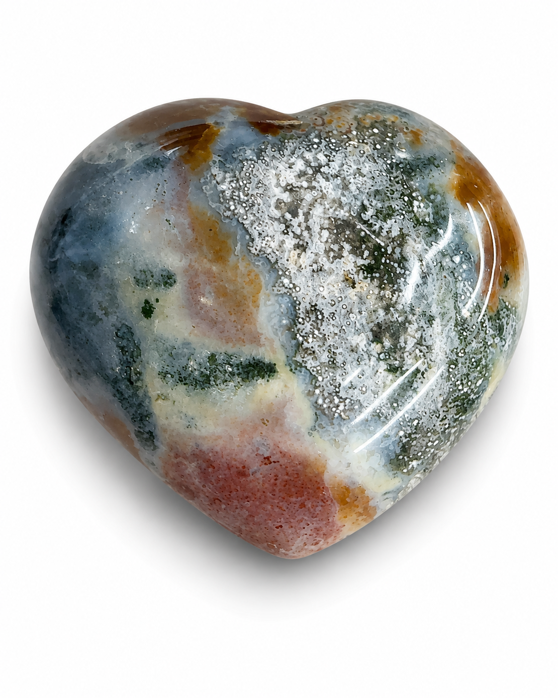 Ocean Jasper Heart