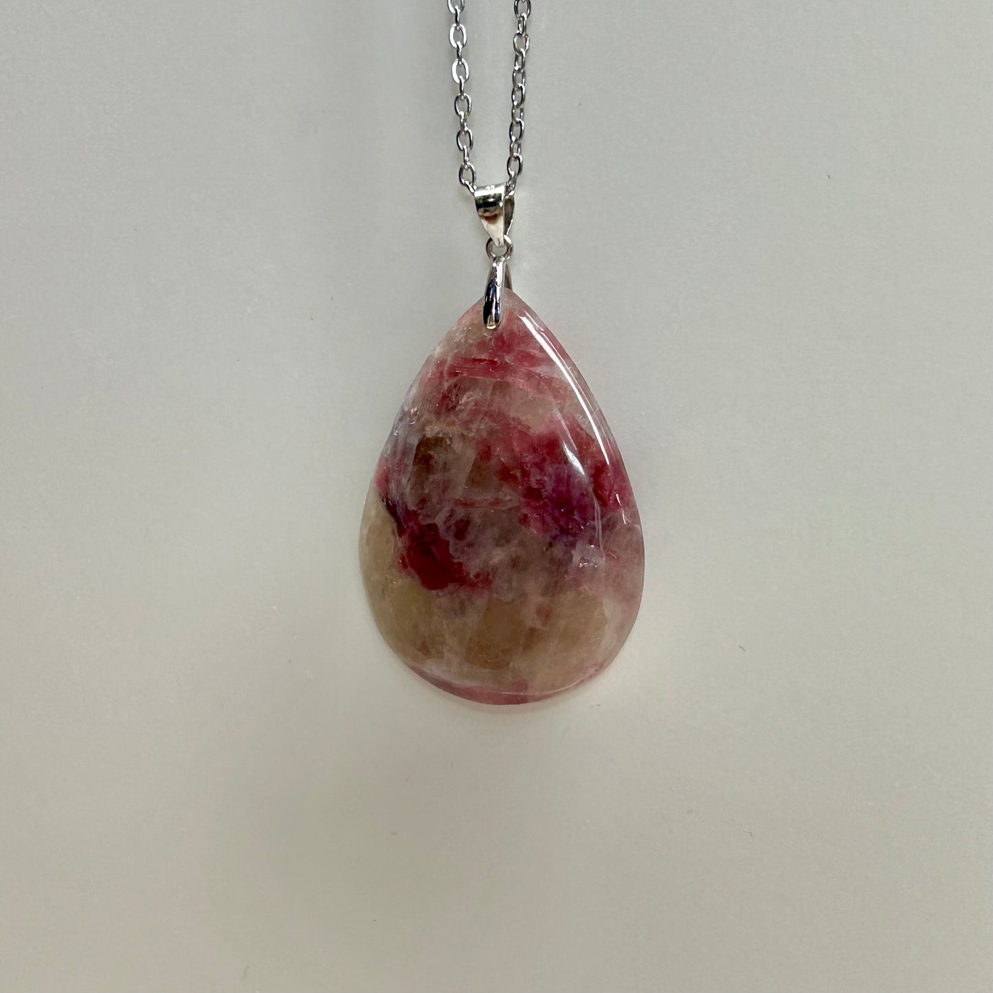 Pink Tourmaline Necklace
