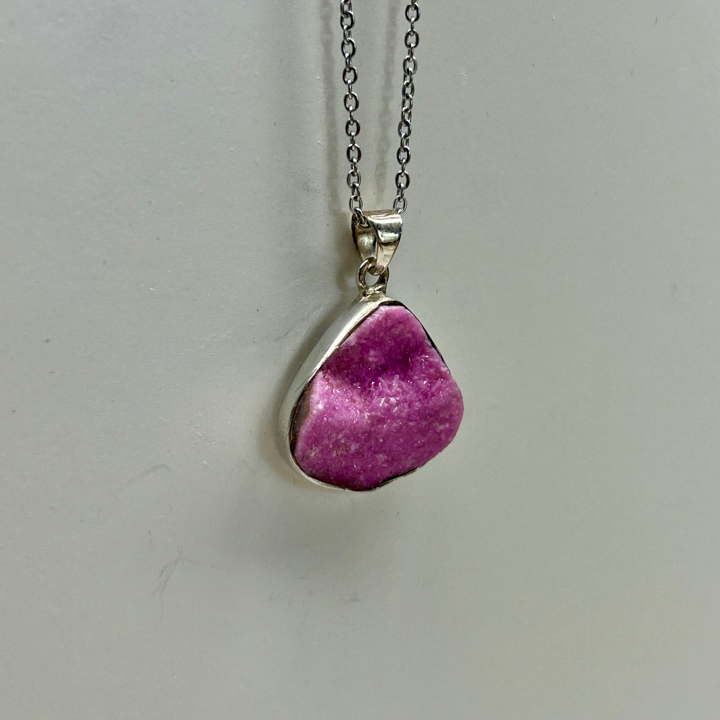 Colbolt Calcite Necklace