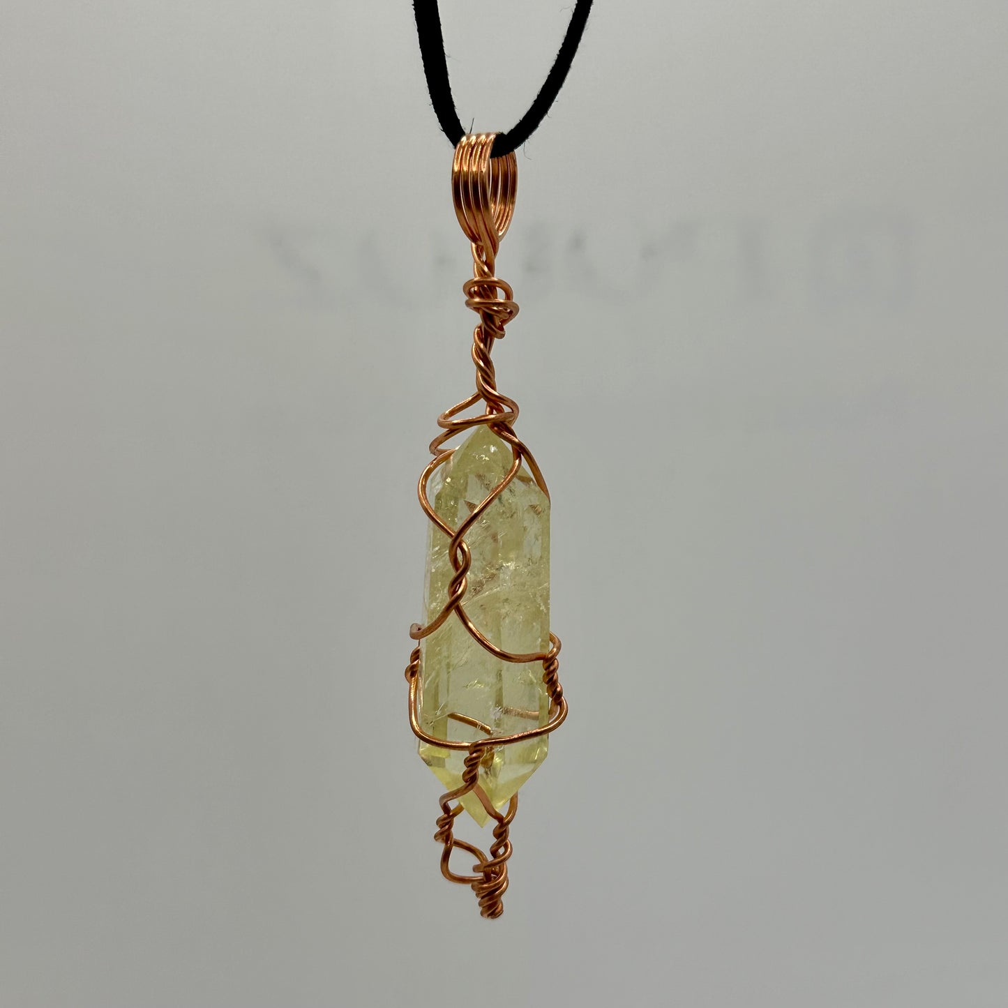 Lee Makes DT Citrine Pendant ￼