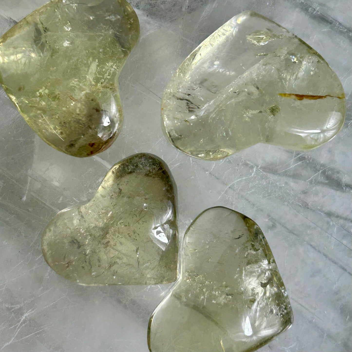Citrine Hearts