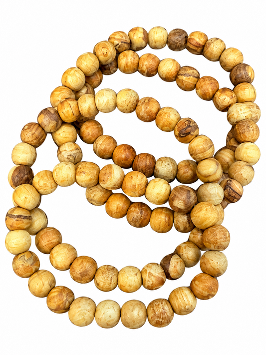 Palo Santo Beaded Bracelet - 8mm