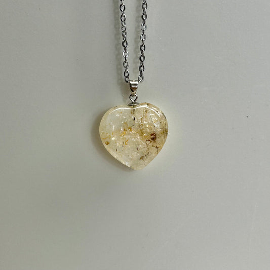 Golden Rutile Necklace