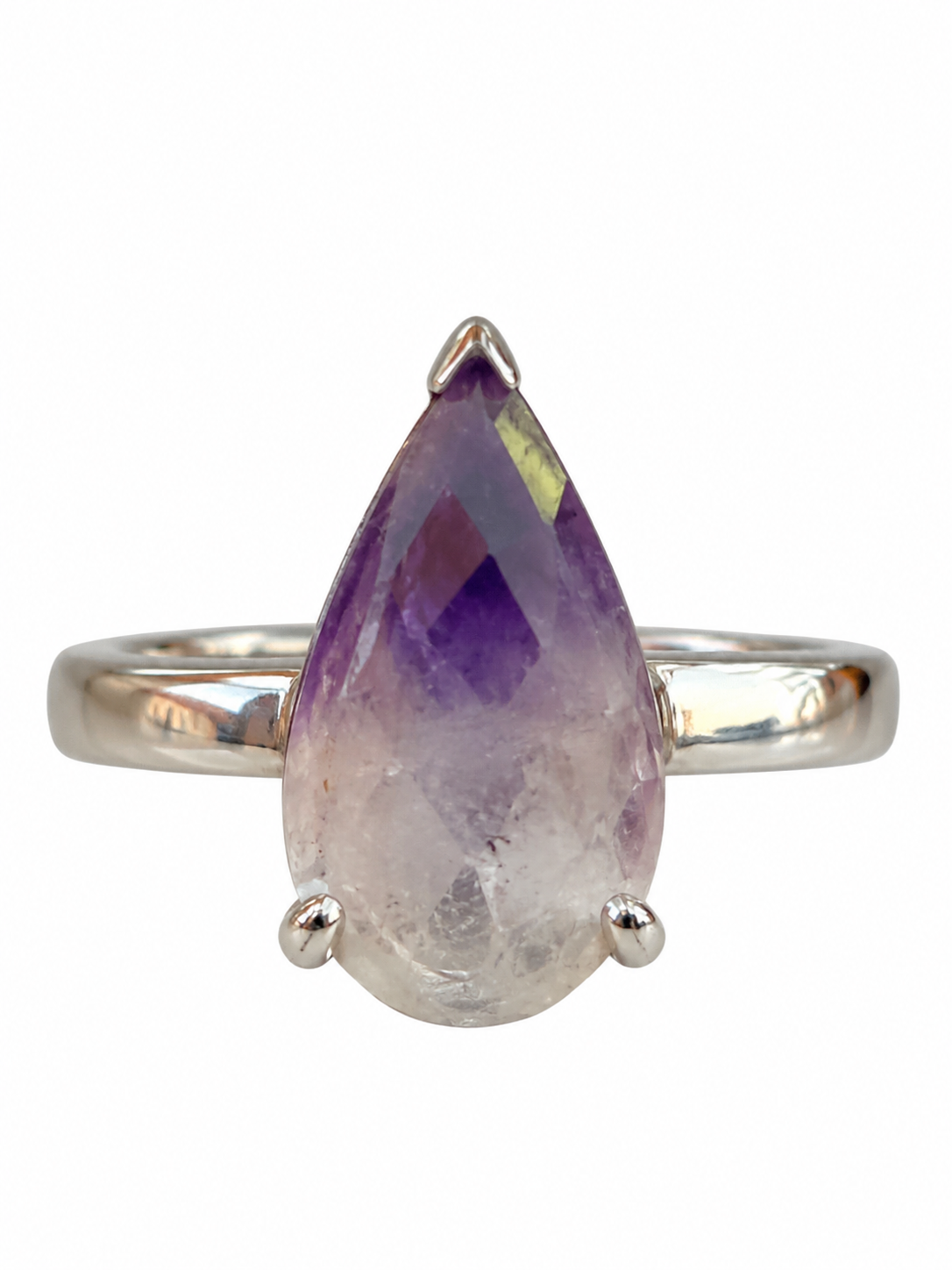 Dream Amethyst Teardrop Ring