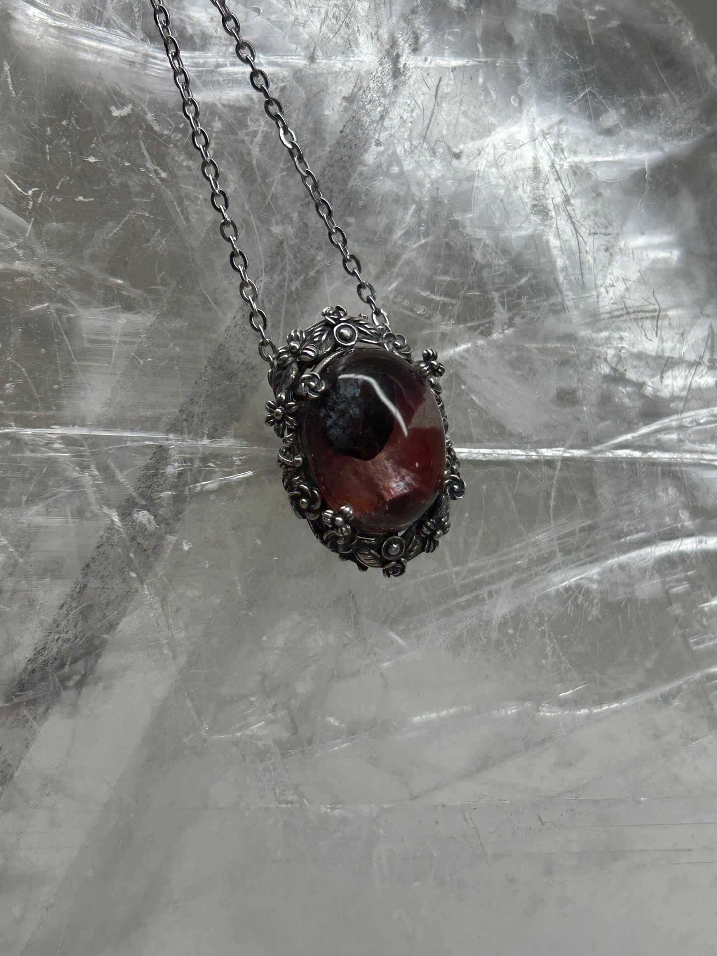 Fire Quartz Necklace