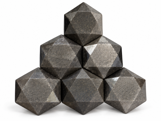 Silver Sheen Obsidian Tumbles