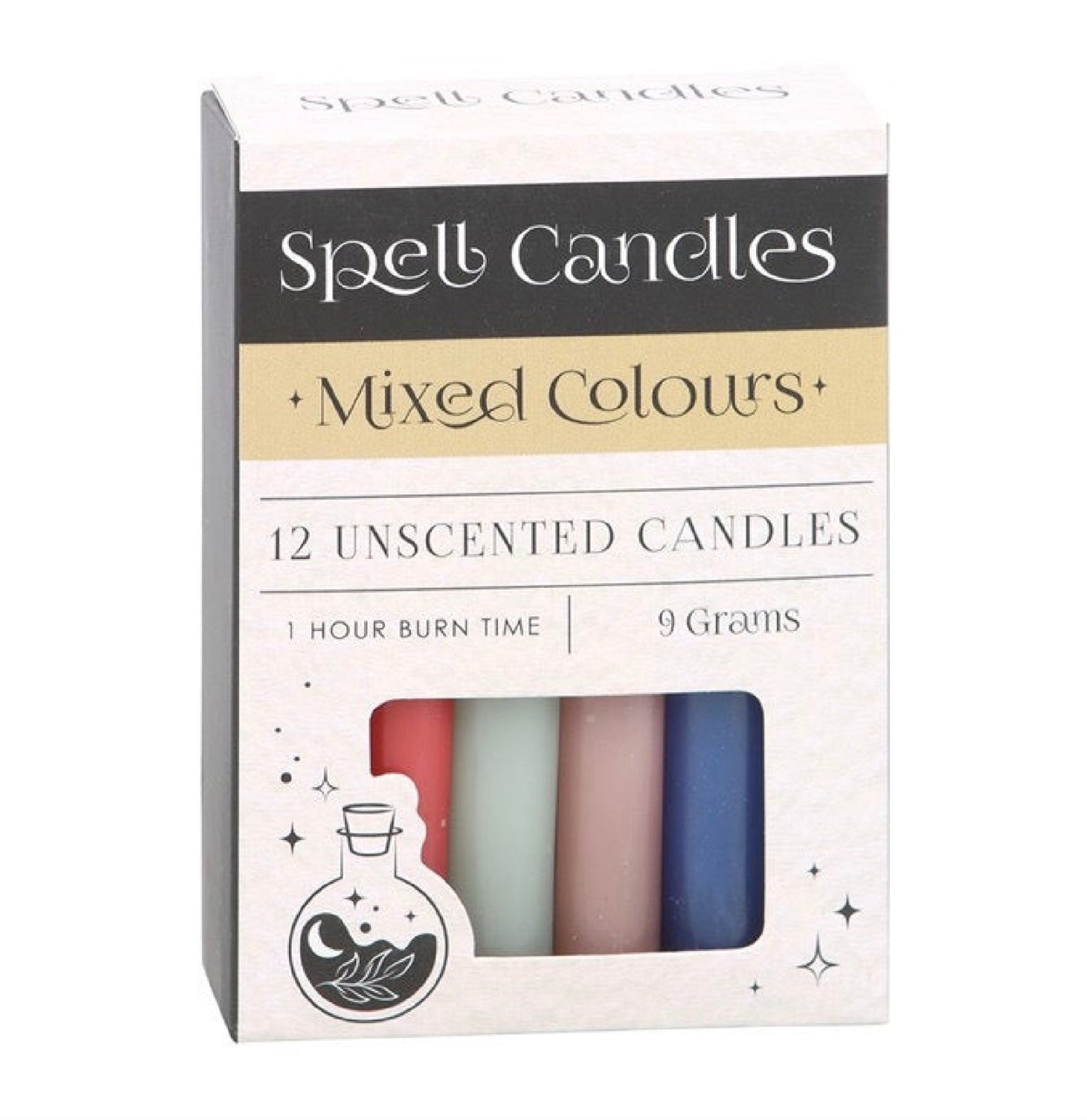 Mixed Colours Spell Candles