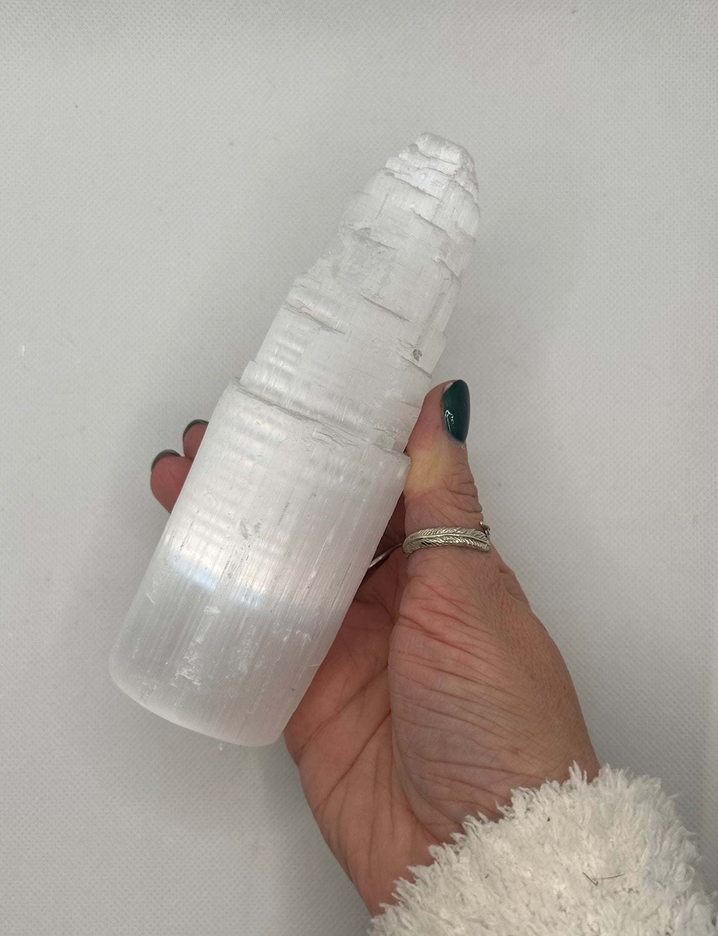 Selenite Tower - 15cm