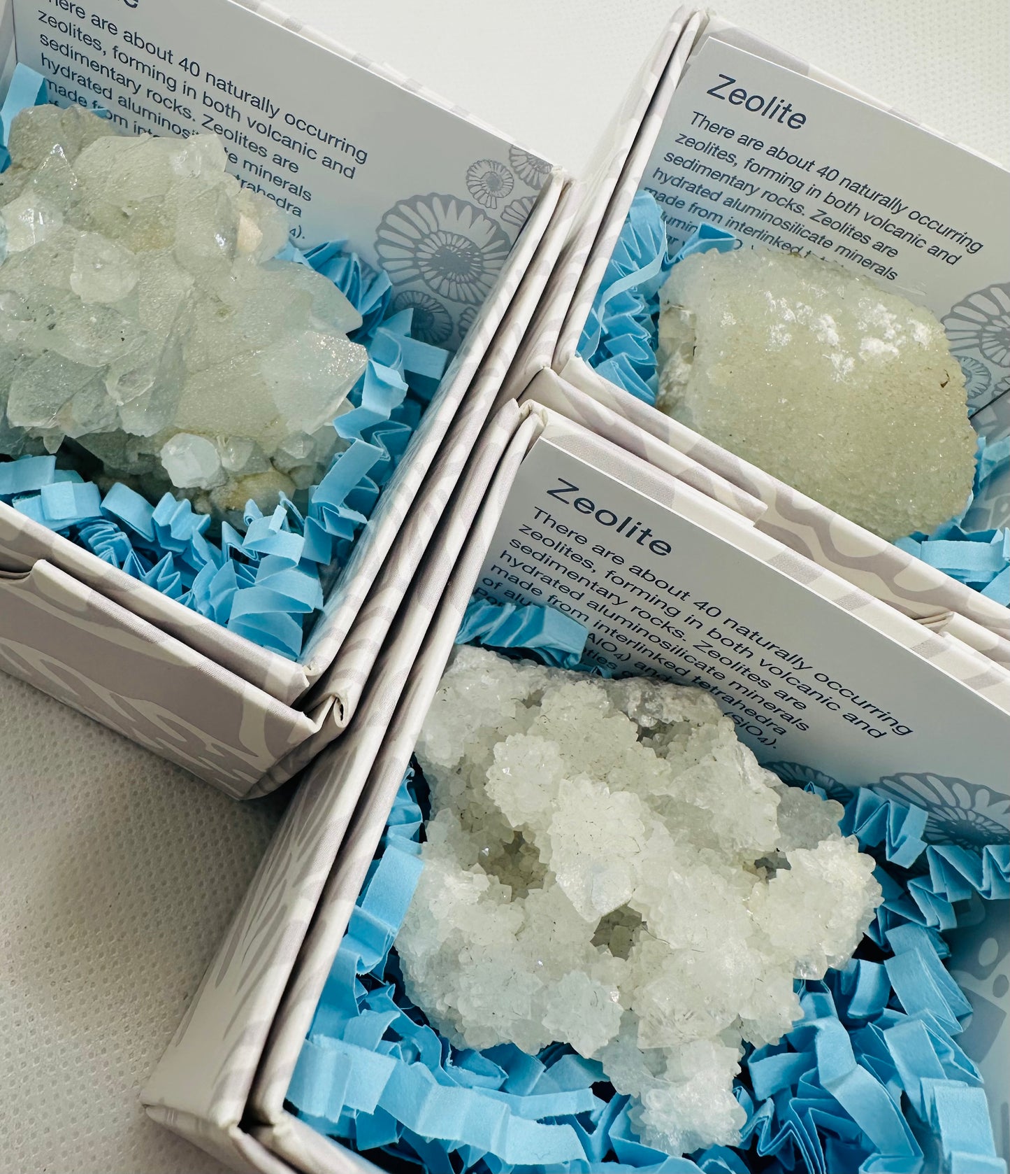 Zeolite Clusters in Gift Box