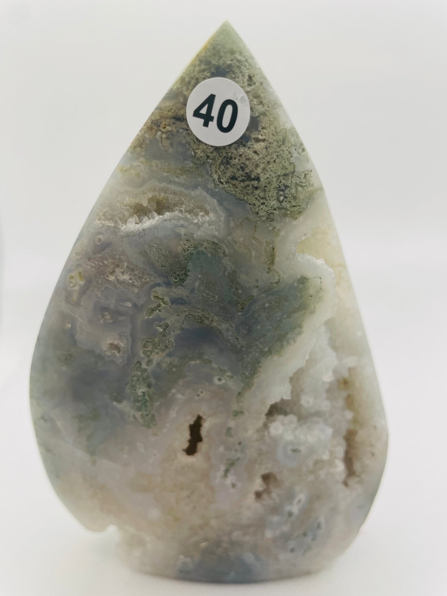 Moss Agate Flame