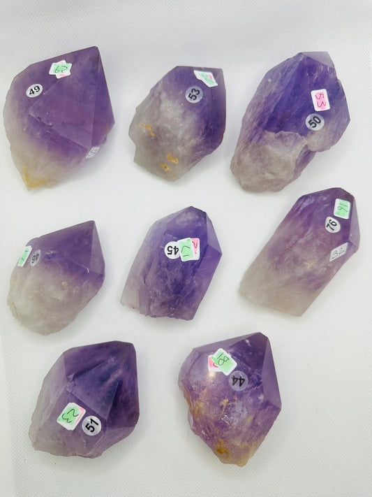 Raw Amethyst Points