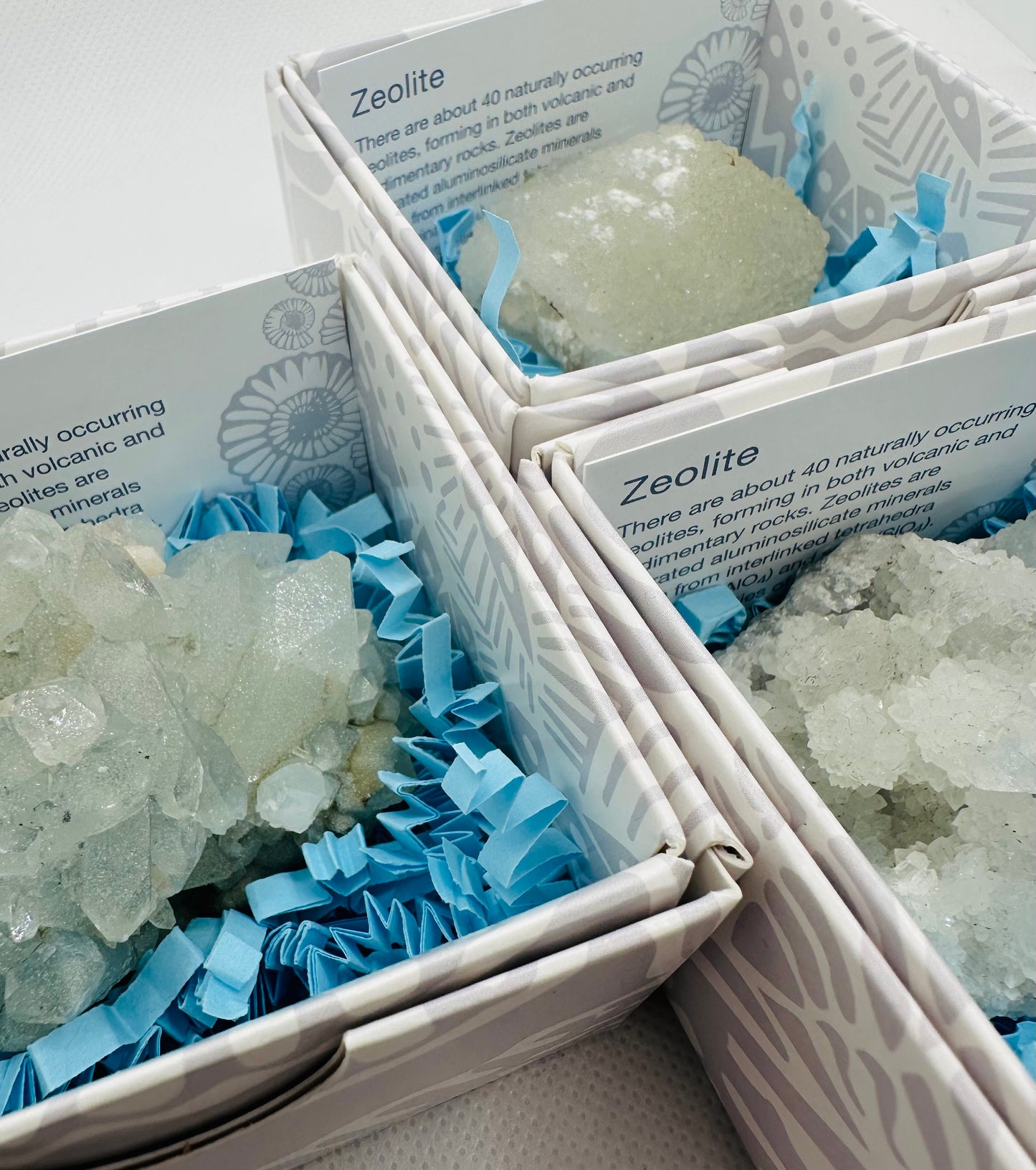 Zeolite Clusters in Gift Box