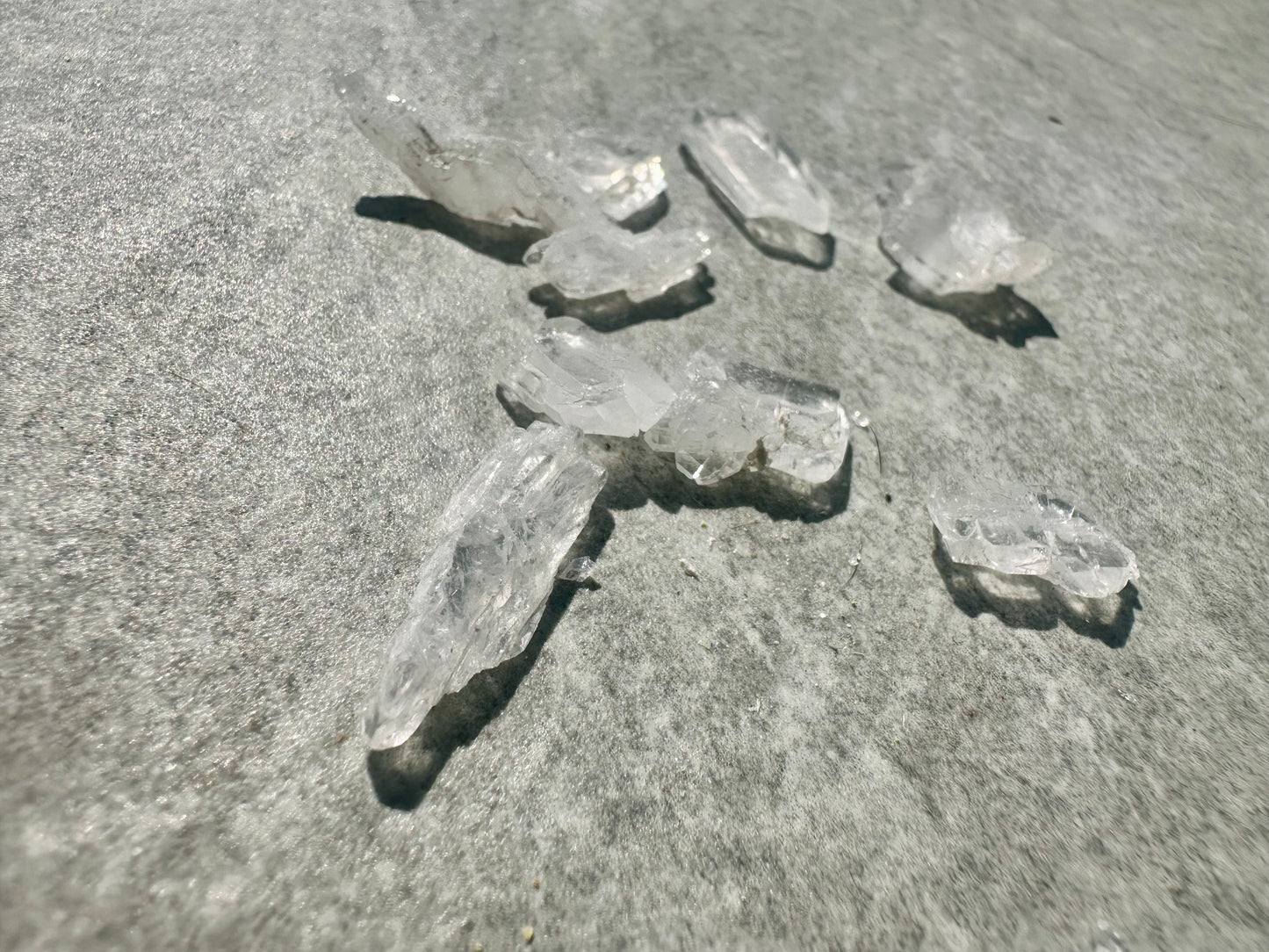 Faded quartz