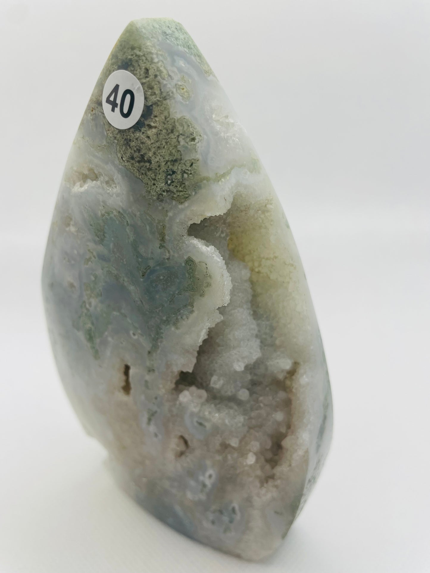 Moss Agate Flame